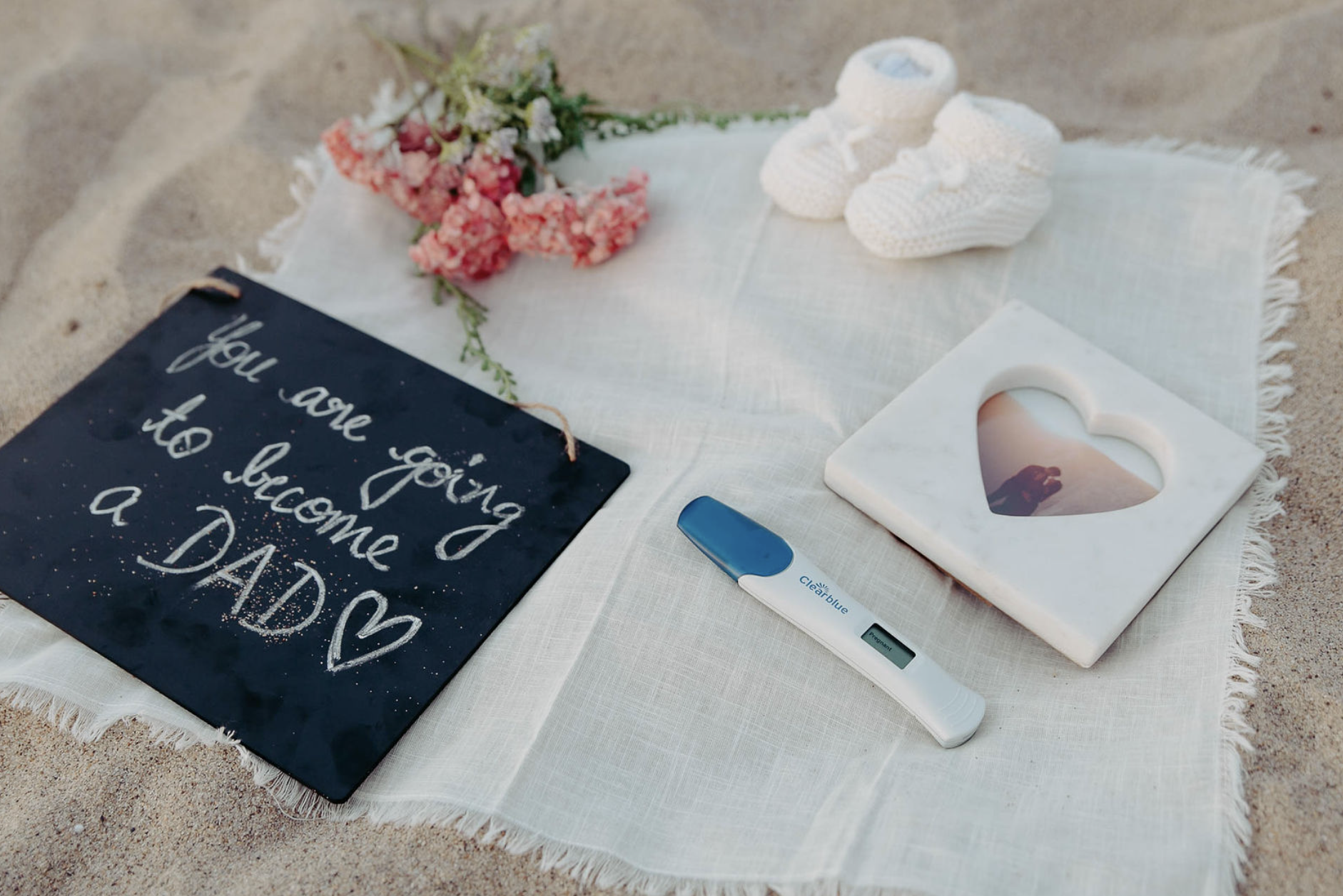 baby announcement photo shoot in madrid